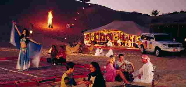 Dinner in the Desert Safari Camp