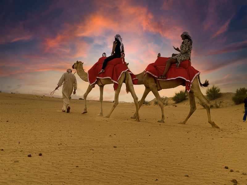 arabian nights desert safari abu dhabi