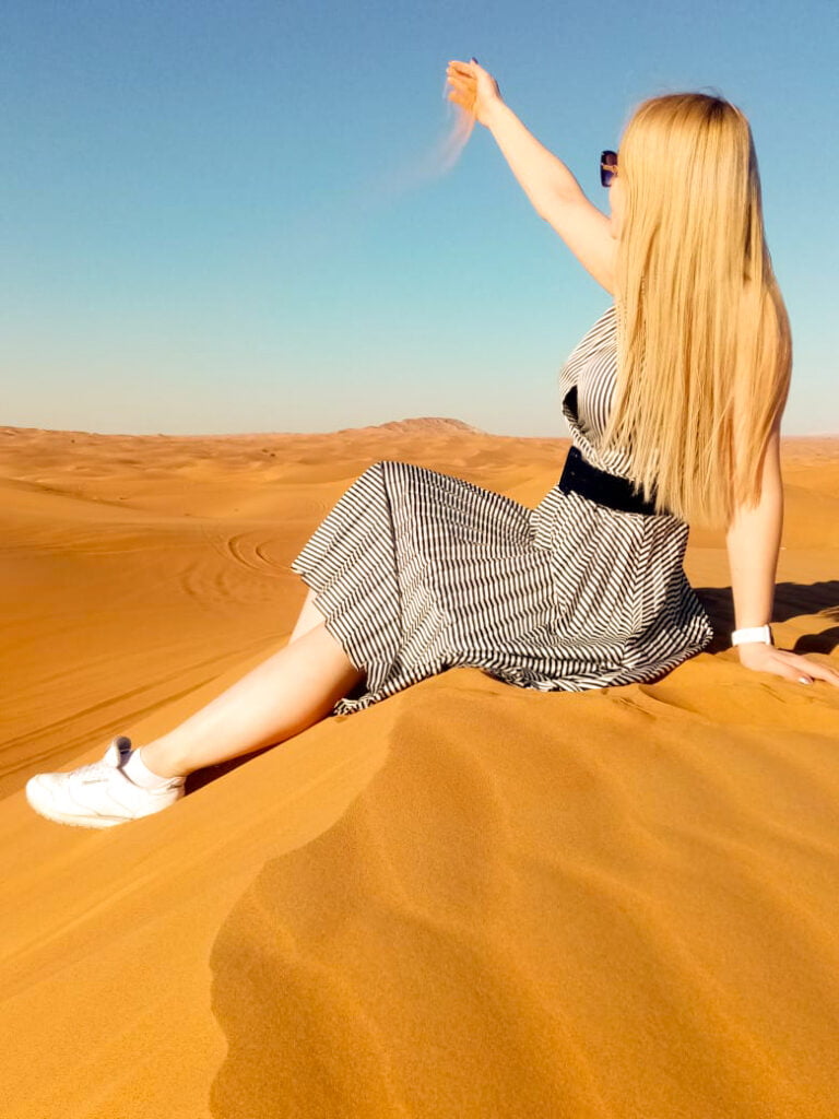 a safe and enjoyable desert safari experience in Dubai